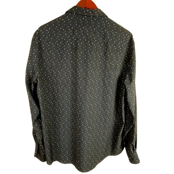Perry Ellis Mens Button Down Shirt Mini Arrow Print Stretch Size XLT - Picture 2 of 6